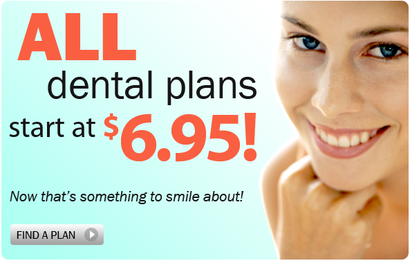 All dental plans start at $6.95